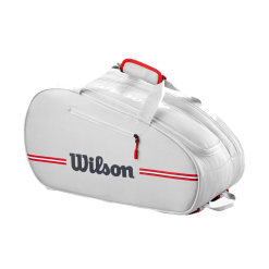 Paletero Wilson Padel Team Bag Blanco Apagado 2025