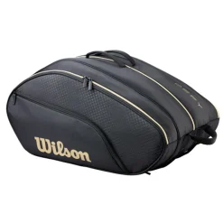 Paletero-Wilson-Defy-V1-Padel-Negro-Oro-2026