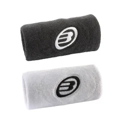 Muñequeras Bullpadel BPMU262 Blanco/Negro