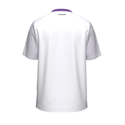 Alternative view of Camiseta Head Slice Blanco/Morado 2026