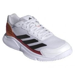 Zapatillas Adidas Courtquick Padel M Blanco/Rojo/Naranja 2026