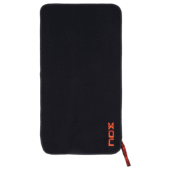 Alternative view of Toalla NOX Negro/Rojo 50x90cm