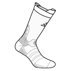 Calcetin Adidas Tennis Crw Blanco 2026