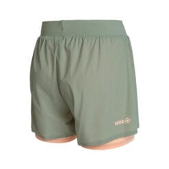 Alternative view of Pantalon Corto Izas Cagliari Mujer Verde/Rosa