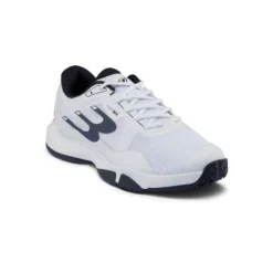 Zapatilla Bullpadel Hyrid Fly 26I Blanco/Azul Marino