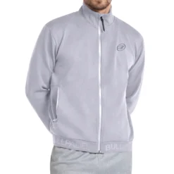 Sudadera Bullpadel Eneo Gris Claro