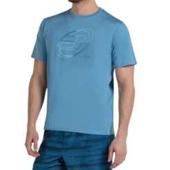Alternative view of Camiseta Bullpadel Cuno Azul Claro Vigore 2026