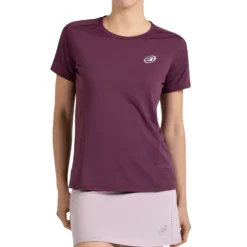 Camiseta Bullpadel Omur Ciruela Mujer 2026