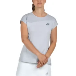 Alternative view of Camiseta Bullpadel Pailea Gris Claro Mujer 2026