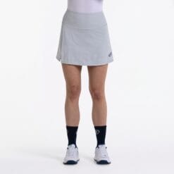 Falda Bullpadel Padina Gris Claro 2026
