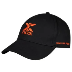 Gorra Nox Street Negro/Rojo