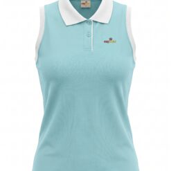 Polo Sin Mangas EsPadel Azul/Blanco