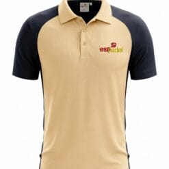 Polo EsPadel Naranja/Negro